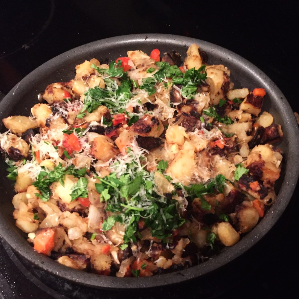 Potato Hash and Peppers